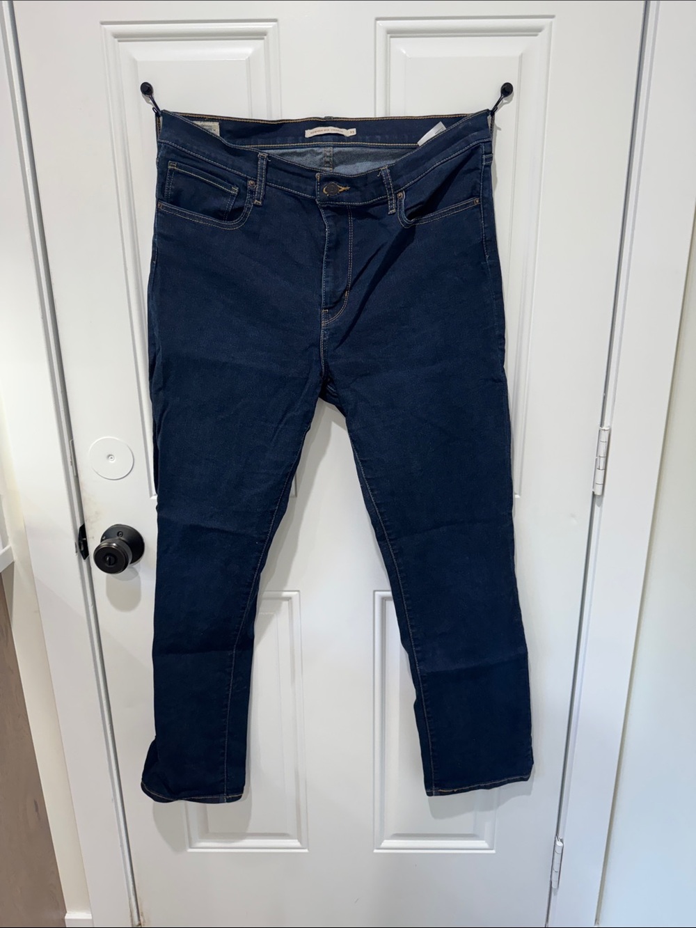 Levi's Women's Straight Leg Jeans - Dark Indigo